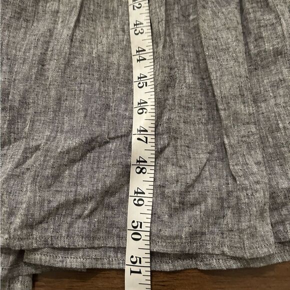 Joie Gray Cream Linen Blend Maxi Dress Size Small New with Tags - Picture 5 of 6